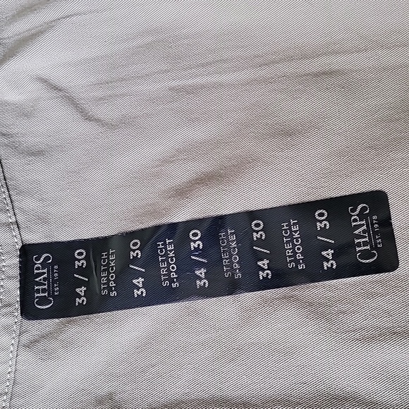 NWT Mens Khaki Pants Beige 34W 30L - Picture 6 of 8